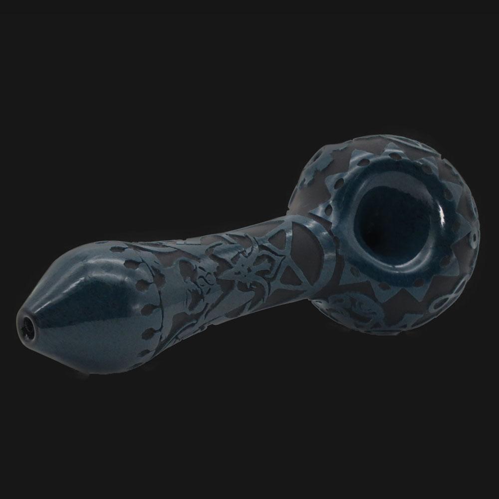 Liberty 503 Glass - Freemason Sandblasted - Glass Spoon Pipe - pipeee.com Liberty 503 Glass - Freemason Sandblasted - Glass Spoon Pipe - pipeee.com