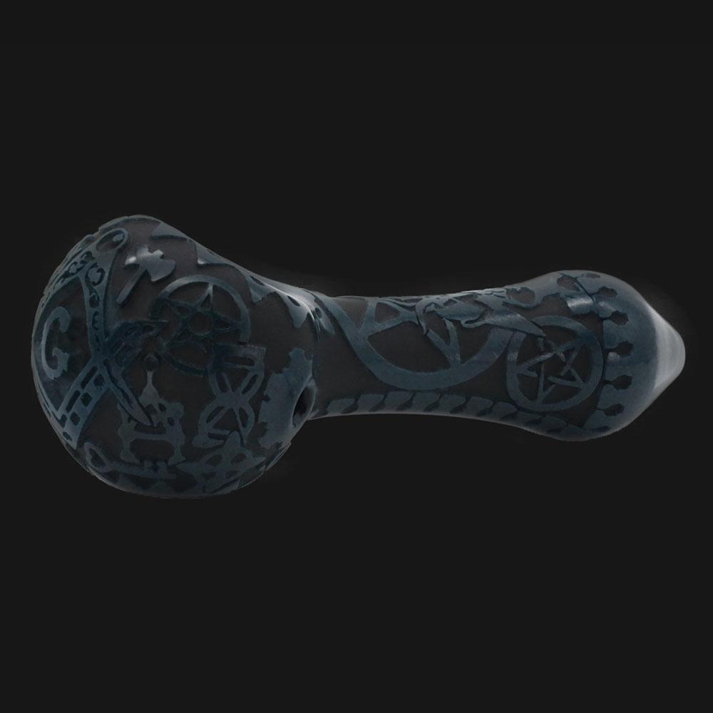 Liberty 503 Glass - Freemason Sandblasted - Glass Spoon Pipe - pipeee.com Liberty 503 Glass - Freemason Sandblasted - Glass Spoon Pipe - pipeee.com