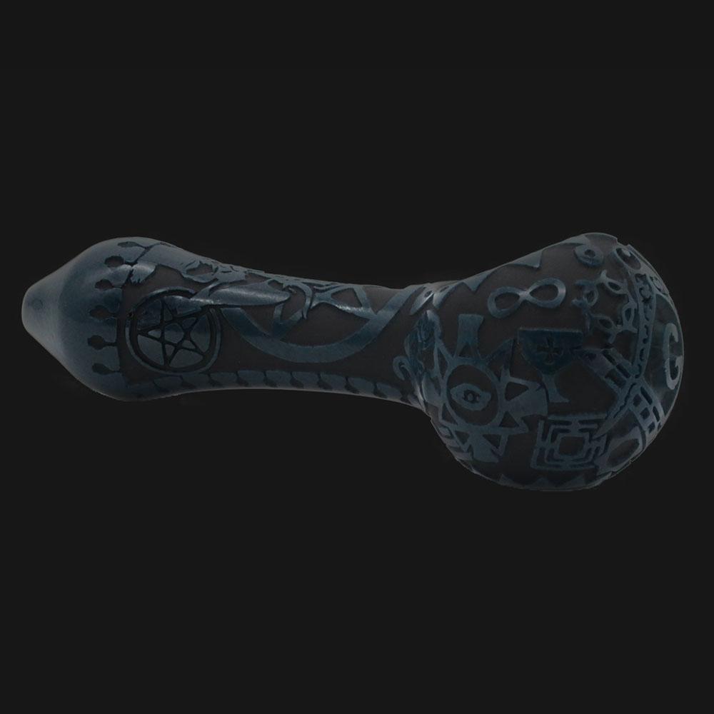 Liberty 503 Glass - Freemason Sandblasted - Glass Spoon Pipe - pipeee.com Liberty 503 Glass - Freemason Sandblasted - Glass Spoon Pipe - pipeee.com