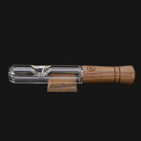 Marley Natural-Glass & Walnut Steamroller