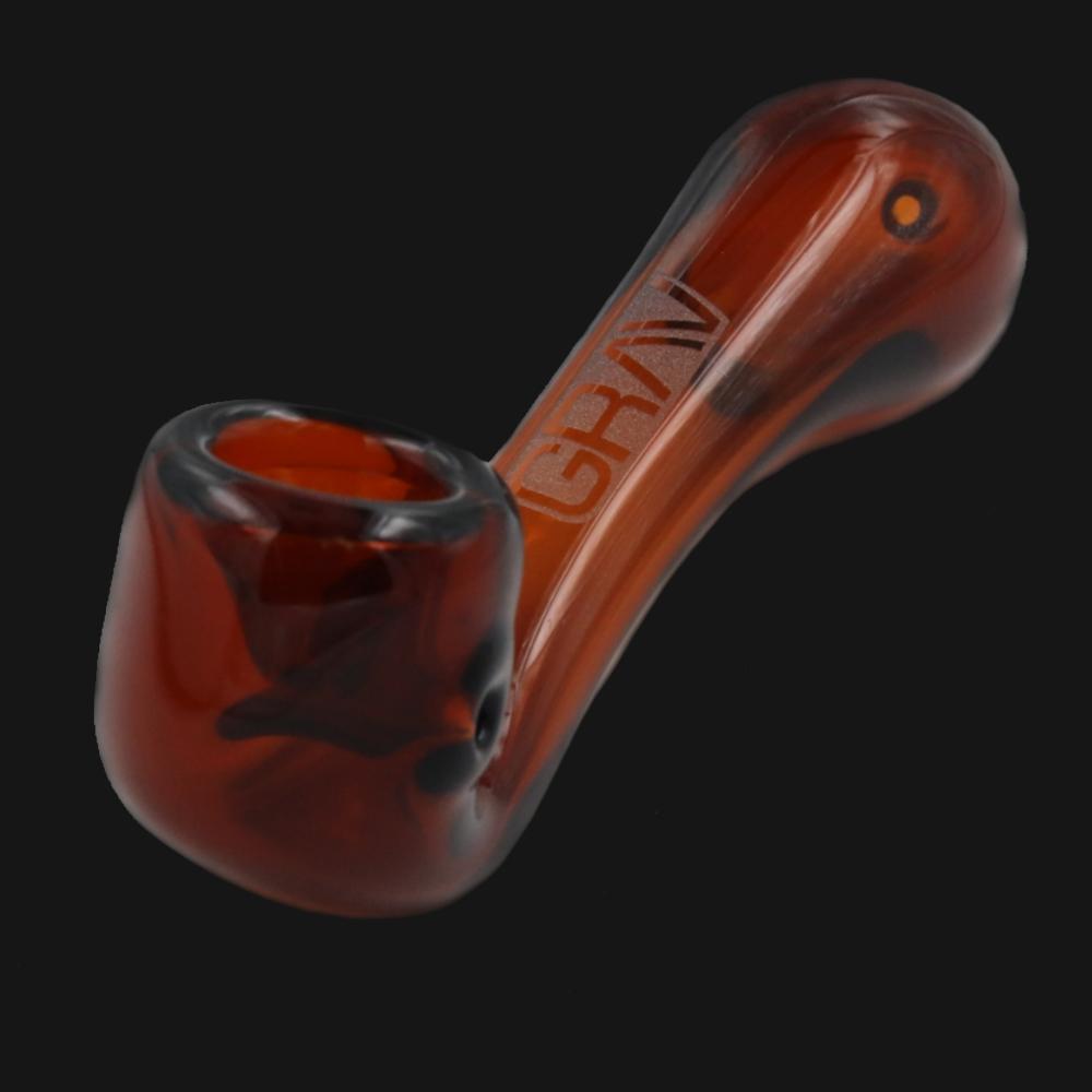 Grav Labs - 32MM Glass Sherlock Pipe - pipeee.com Grav Labs - 32MM Glass Sherlock Pipe - pipeee.com