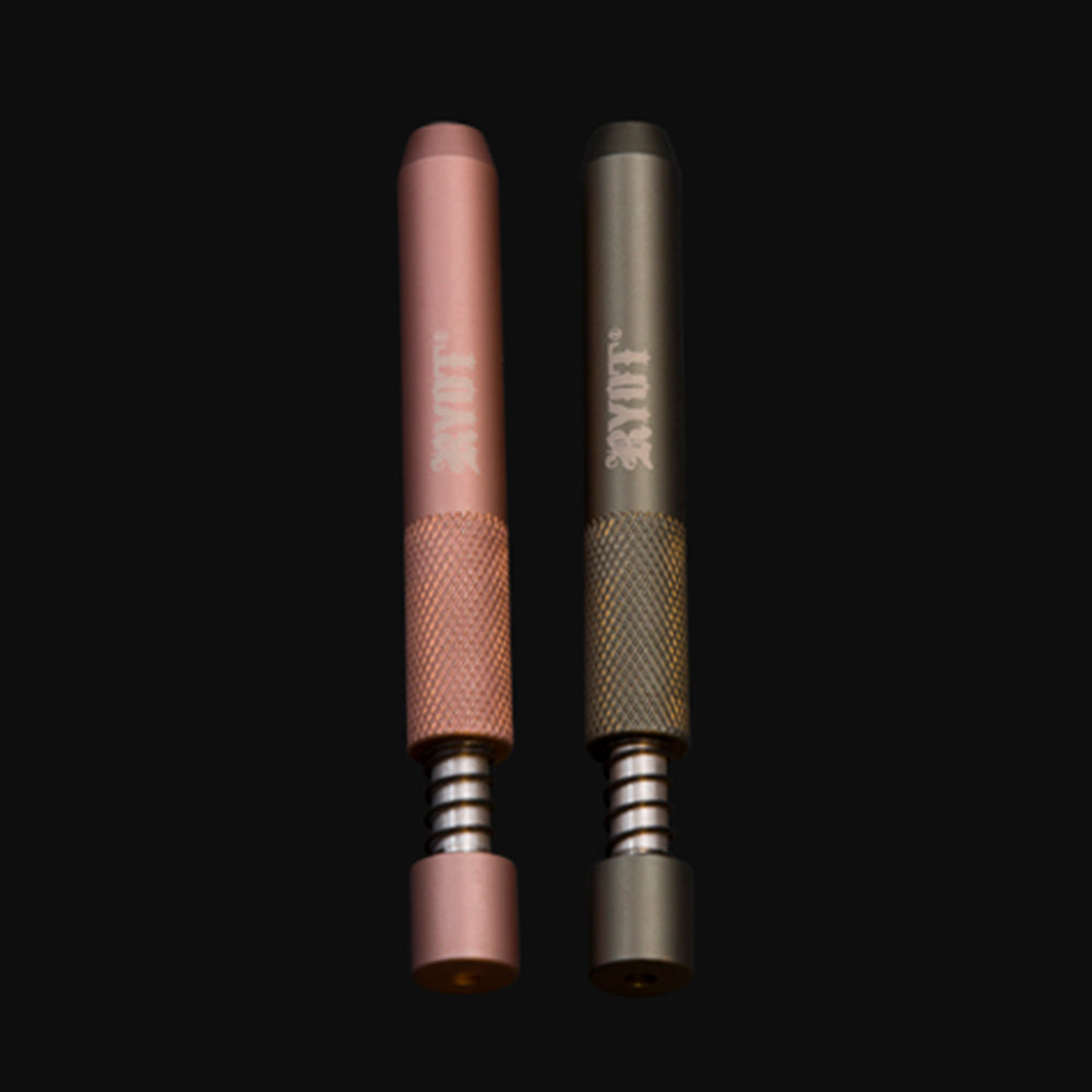 RYOT Taster Bat Spring Eject Aluminum One Hitter Pipe - pipeee.com RYOT Taster Bat Spring Eject Aluminum One Hitter Pipe - pipeee.com