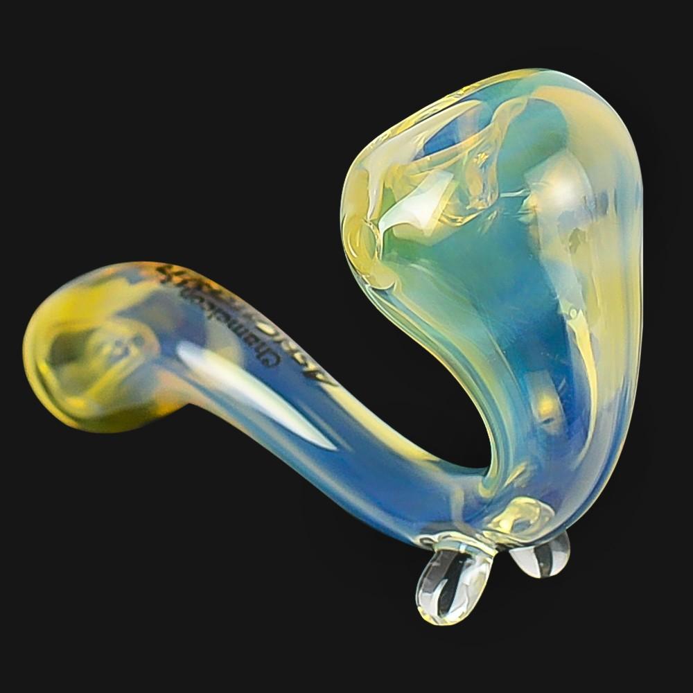Chameleon Glass - Ashcatcher Sherlock Pipe - pipeee.com Chameleon Glass - Ashcatcher Sherlock Pipe - pipeee.com