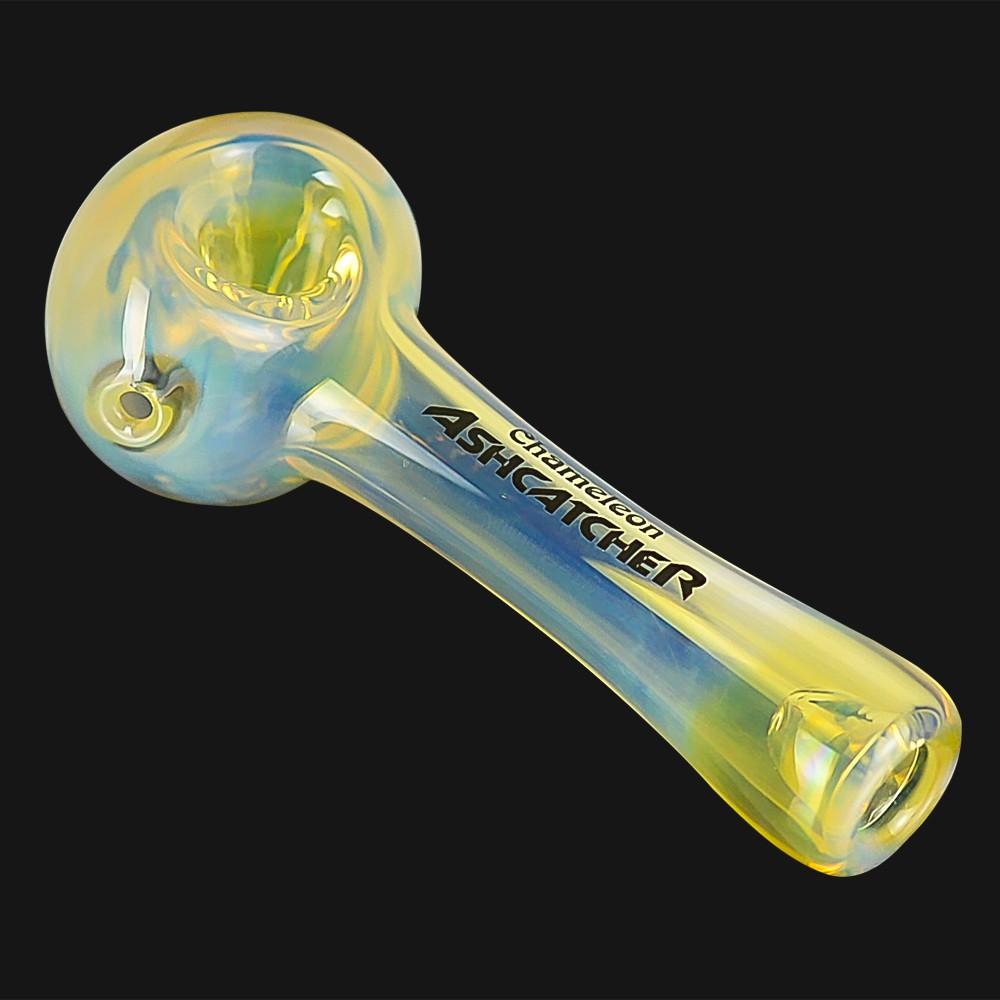 Chameleon Glass - Ashcatcher Spoon Pipe Chameleon Glass - Ashcatcher Spoon Pipe