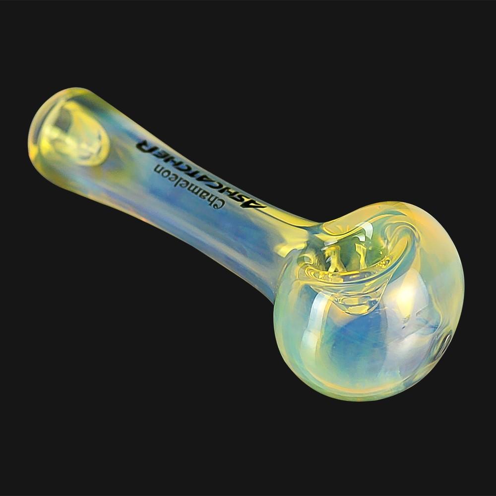 Chameleon Glass - Ashcatcher Spoon Pipe