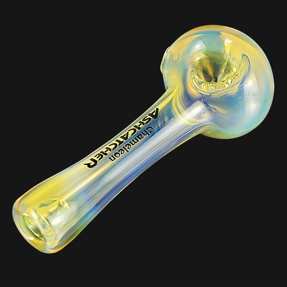 Chameleon Glass - Ashcatcher Spoon Pipe Chameleon Glass - Ashcatcher Spoon Pipe