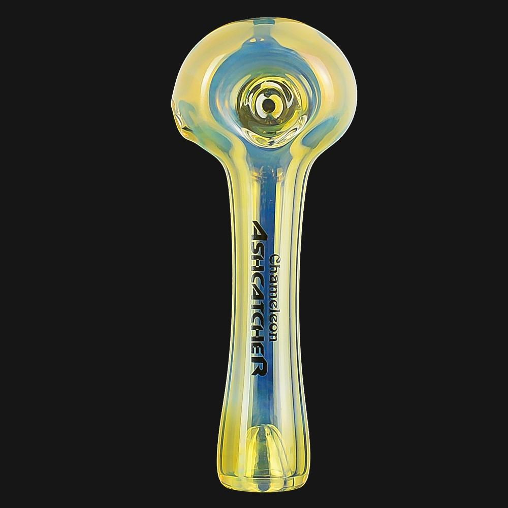 Chameleon Glass - Ashcatcher Spoon Pipe Chameleon Glass - Ashcatcher Spoon Pipe