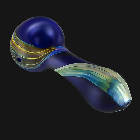 Chameleon Glass - Northern Lights Frosted Spoon Pipe - pipeee.com