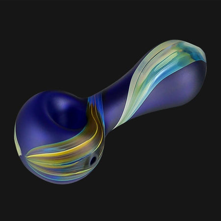Chameleon Glass - Northern Lights Frosted Spoon Pipe - pipeee.com