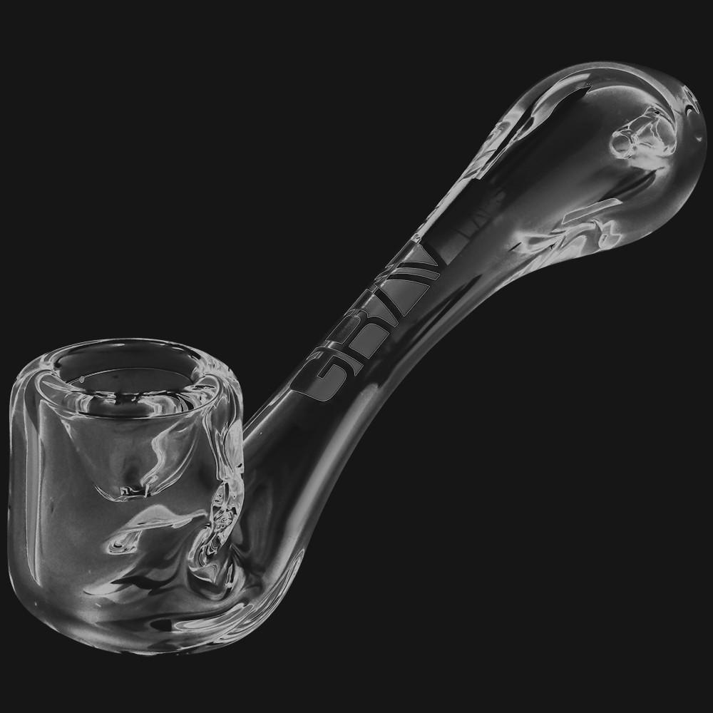 Grav Labs - 25MM Glass Sherlock Pipe - pipeee.com Grav Labs - 25MM Glass Sherlock Pipe - pipeee.com