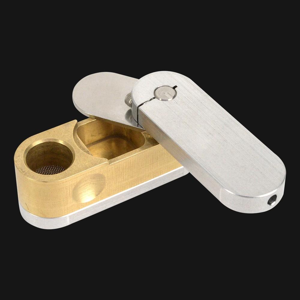 High Tech Pipes - M.E.T.R.O. Pipe - Brass - pipeee.com High Tech Pipes - M.E.T.R.O. Pipe - Brass - pipeee.com