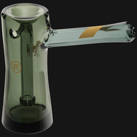 Marley Natural Bubbler Smoked Glass Water Pipe - pipeee.com