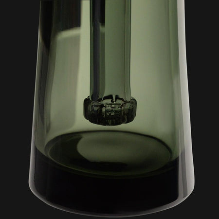 Marley Natural Bubbler Smoked Glass Water Pipe - pipeee.com
