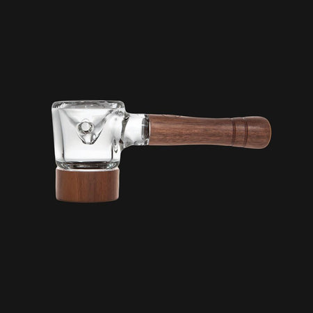 Marley Natural Glass Spoon Pipe - pipeee.com