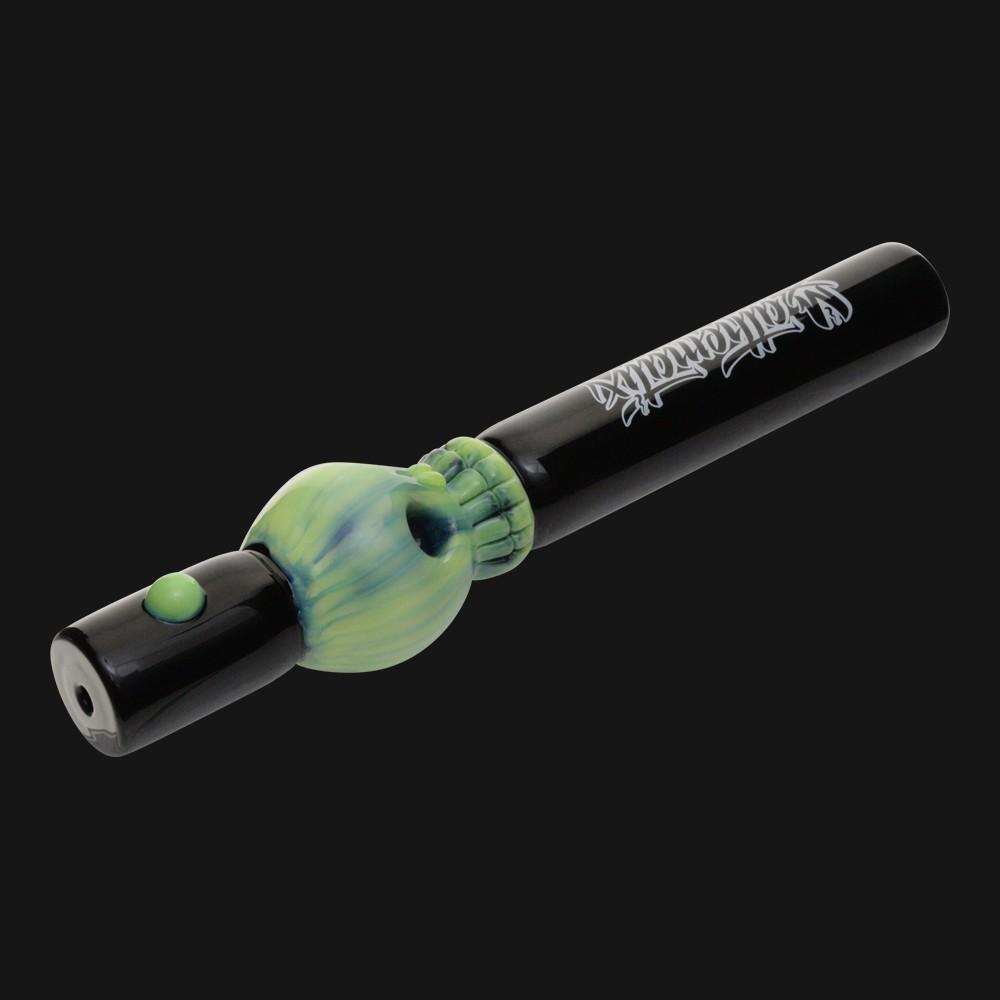 Mathematix Glass - Skull Double Bowl Steamroller Glass Pipe - pipeee.com Mathematix Glass - Skull Double Bowl Steamroller Glass Pipe - pipeee.com