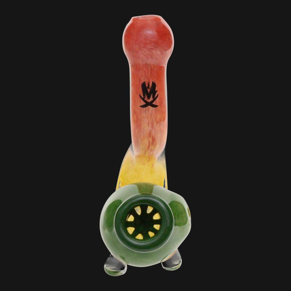 Mathematix Glass - Sherlock Glass Pipe Screen Bowl Rasta - pipeee.com Mathematix Glass - Sherlock Glass Pipe Screen Bowl Rasta - pipeee.com