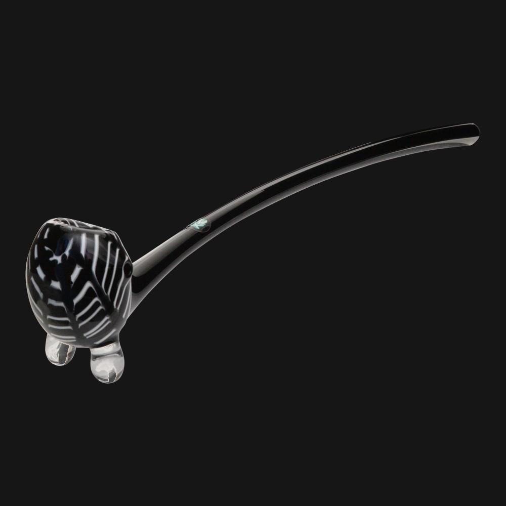 Mathematix Glass - Gandalf Glass Pipe 13 Inch White Raked - pipeee.com Mathematix Glass - Gandalf Glass Pipe 13 Inch White Raked - pipeee.com