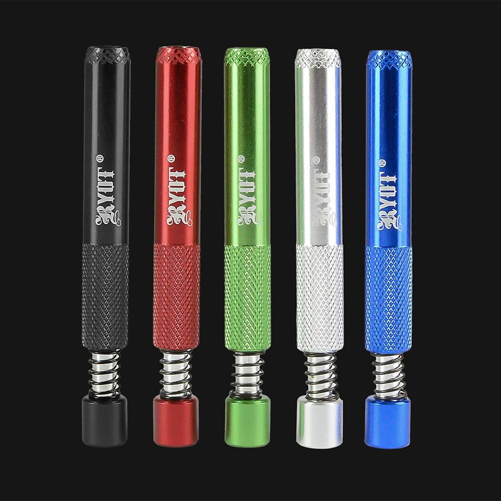 RYOT Taster Bat Spring Eject Aluminum One Hitter Pipe - pipeee.com RYOT Taster Bat Spring Eject Aluminum One Hitter Pipe - pipeee.com