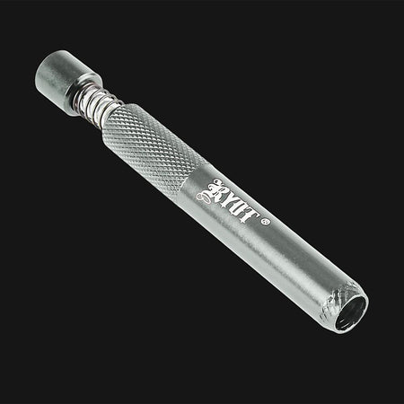 RYOT Taster Bat Spring Eject Aluminum One Hitter Pipe - pipeee.com