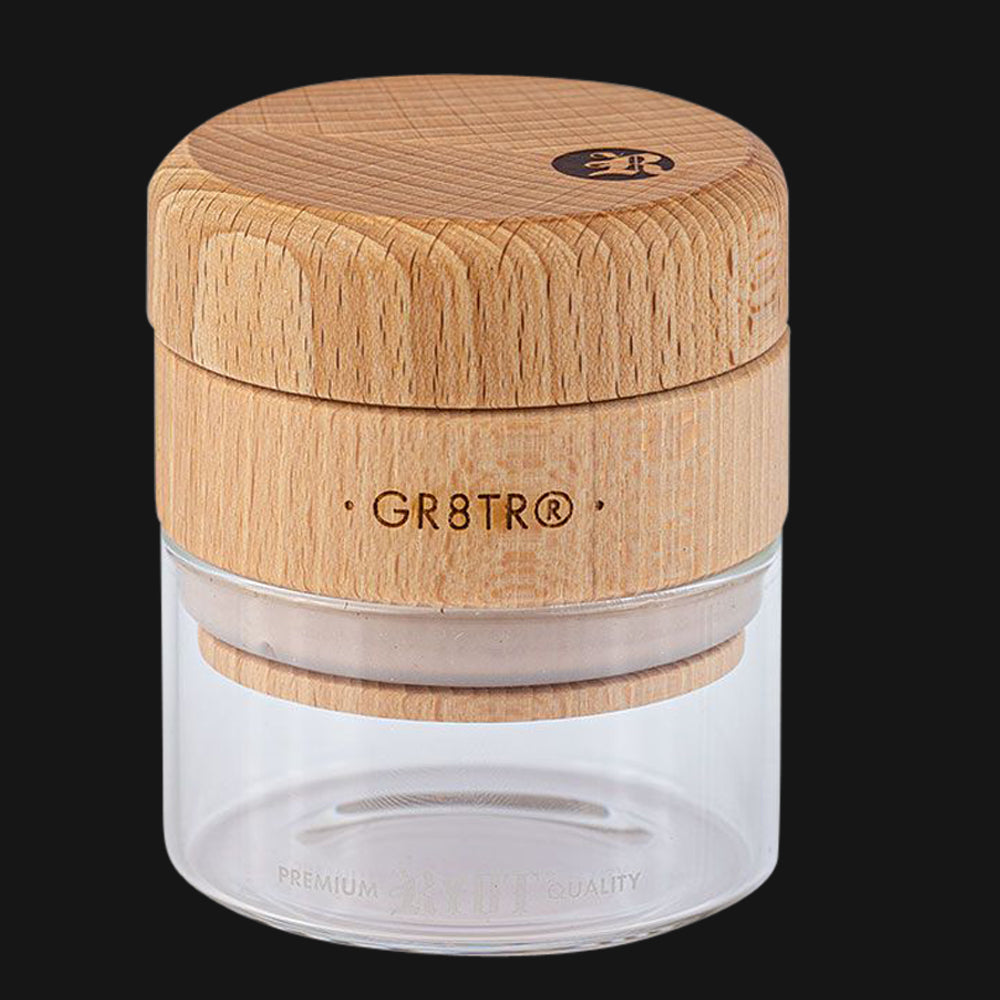 Ryot - Wood Grinder with Jar Body