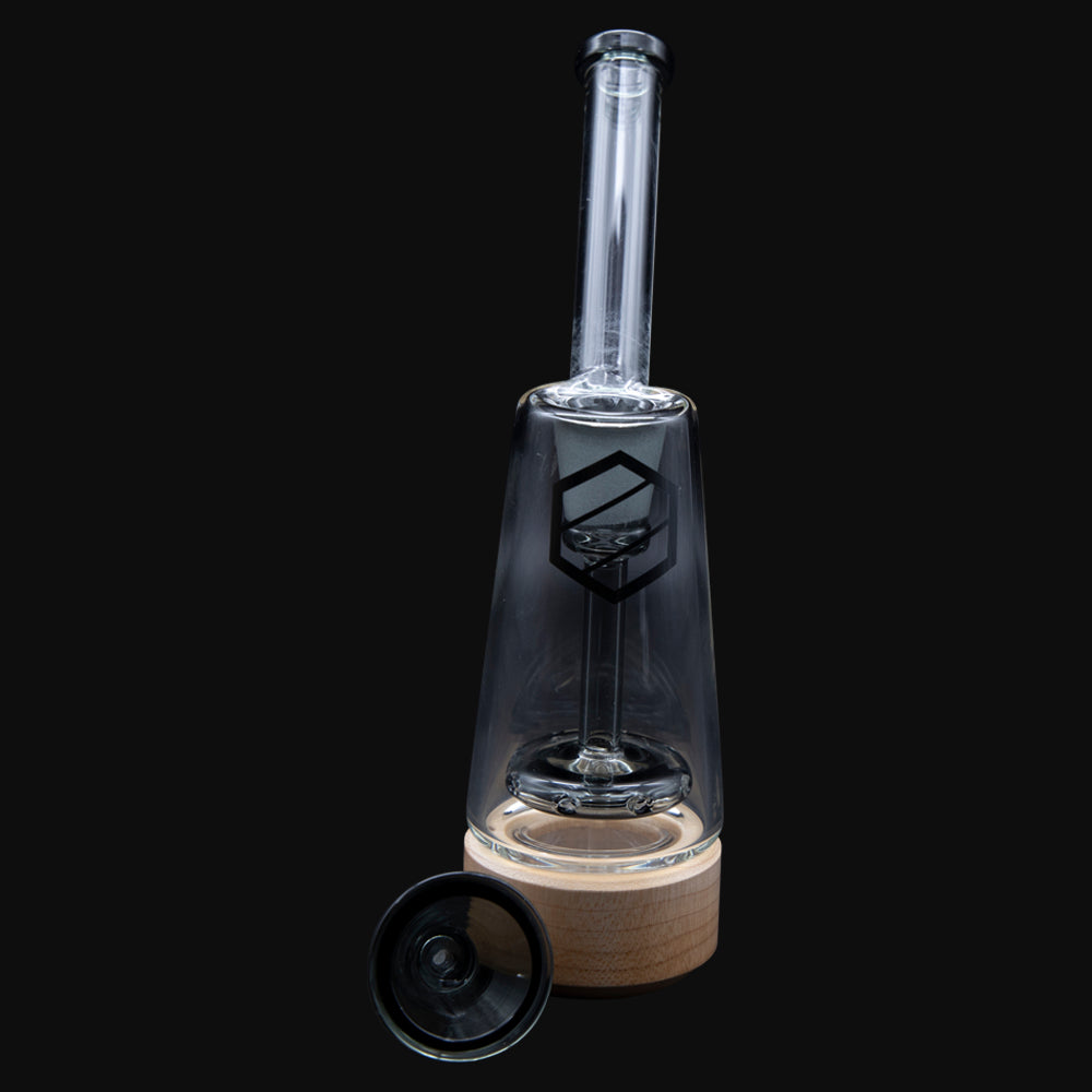 Anomaly-Wood & Glass Drift Bubbler