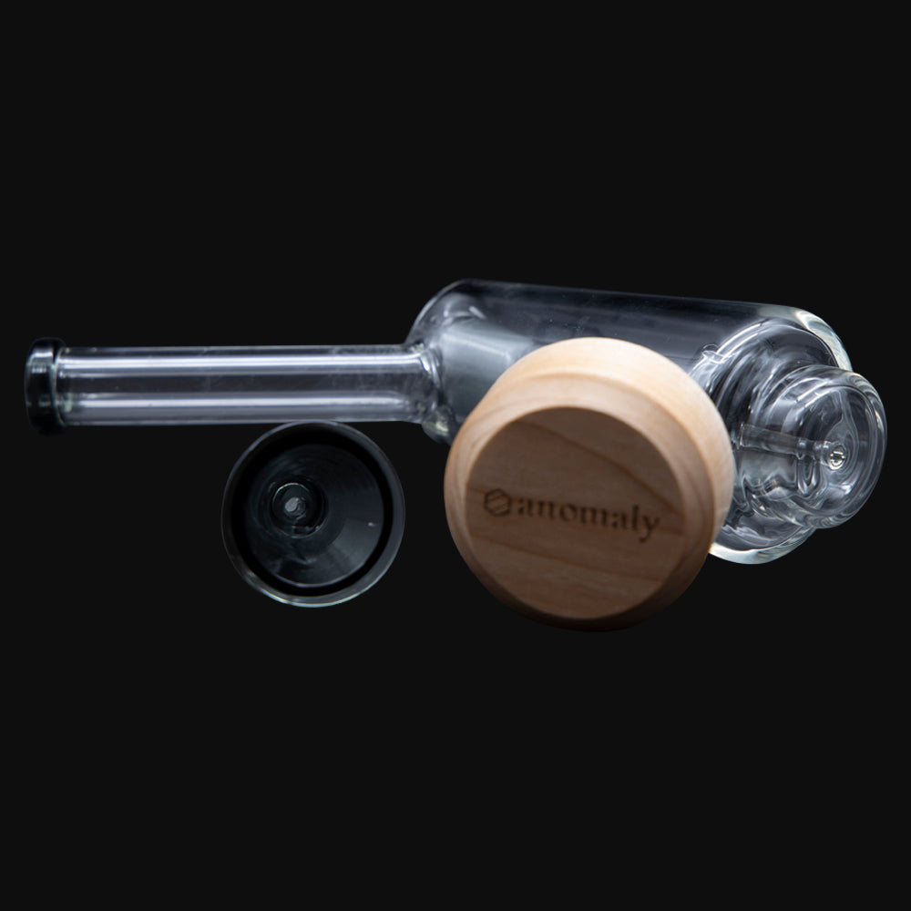 Anomaly-Wood & Glass Drift Bubbler
