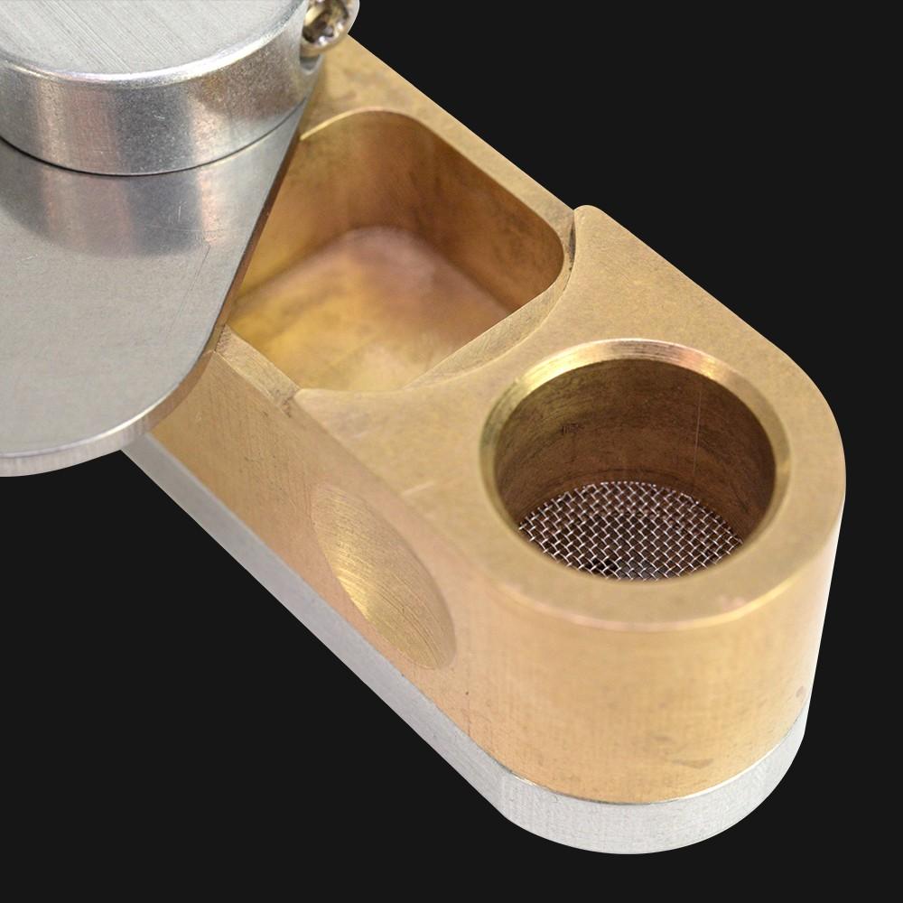 Hi Tech Pipe High Tech Pipes - M.E.T.R.O. Pipe - Brass – pipeee.com