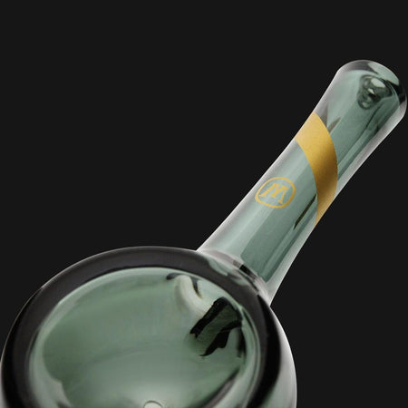 Marley Natural Smoked Glass Spoon Pipe - pipeee.com