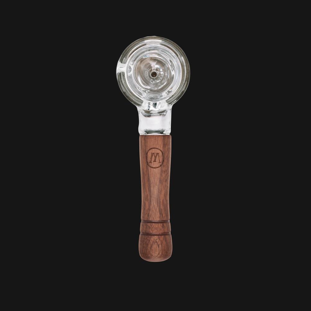 Marley Natural Glass Spoon Pipe - pipeee.com