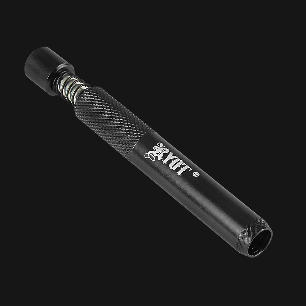 RYOT Taster Bat Spring Eject Aluminum One Hitter Pipe - pipeee.com
