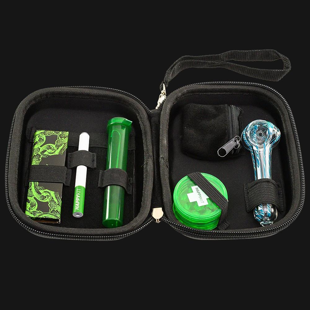 The Happy  Kit Smell Proof All In One  Smoking Kit