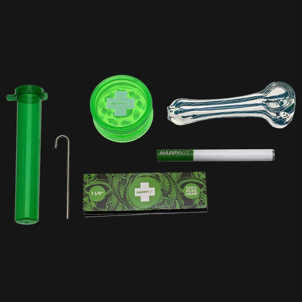The Happy  Kit Smell Proof All In One  Smoking Kit